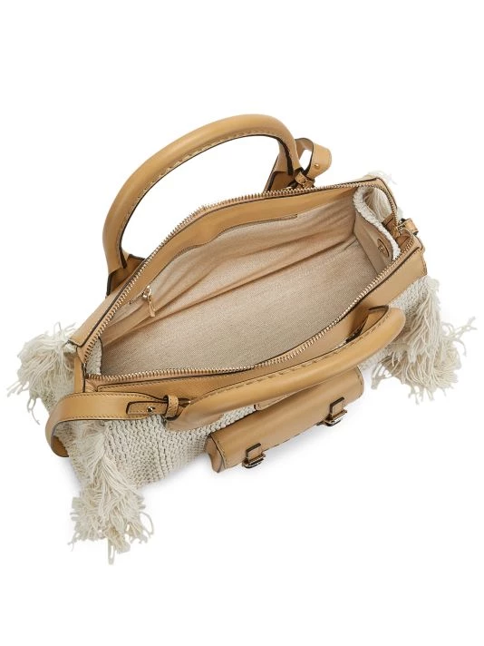 Chloé Medium Edith Fringe Knit Tote 7 Chloé Medium Edith Fringe Knit Tote - Image 5