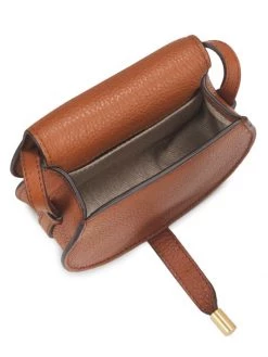 Chloé Nano Marcie Leather Saddle Bag White -Deals Chloé Store unnamed file 495