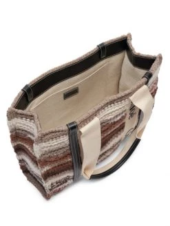 Chloé Woody Medium Cashmere Tote Multicolor Black -Deals Chloé Store unnamed file 50
