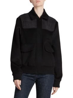 Chloé Collared Wool Zip-Up Jacket -Deals Chloé Store unnamed file 518