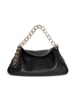 Chloé Juana Leather & Chain Hobo Bag