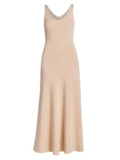 Chloé Sleeveless Wool Maxi Dress