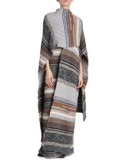 Chloé Striped Knit Open-Front Maxi Sweater -Deals Chloé Store unnamed file 537