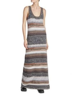 Chloé Striped Knit Colorblocked Maxi Dress 10 Chloé Striped Knit Colorblocked Maxi Dress -Deals Chloé Store unnamed file 555