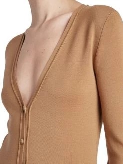 Chloé Knit Long-Sleeve Maxi Dress -Deals Chloé Store unnamed file 571