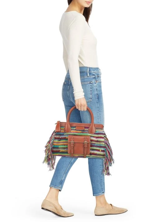 Chloé Medium Edith Cashmere Fringe Knit Tote 3 Chloé Medium Edith Cashmere Fringe Knit Tote - Image 2