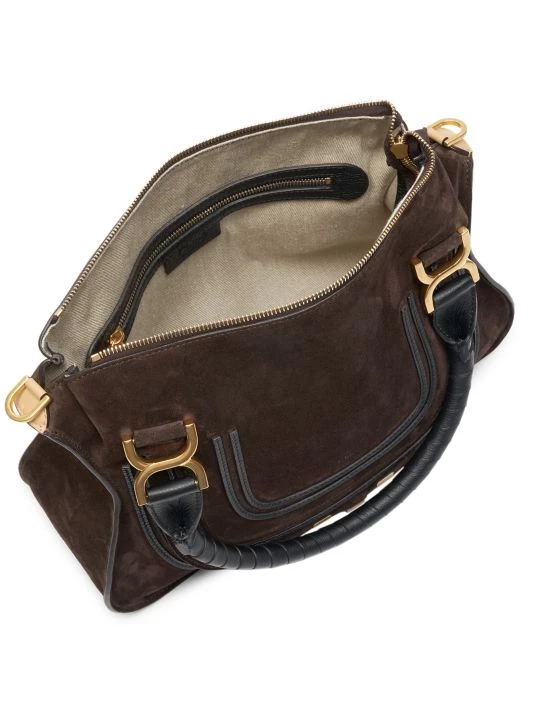 Chloé Medium Marcie Suede Satchel 5 Chloé Medium Marcie Suede Satchel - Image 3
