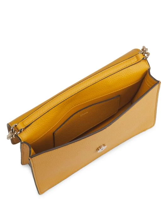 Chloé Mini Alphabet Leather Braided Shoulder Bag Pale Blush 5 Chloé Mini Alphabet Leather Braided Shoulder Bag Pale Blush - Image 3