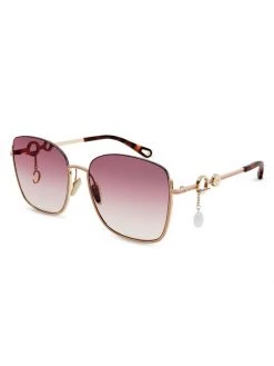 Chloé Sofya 59MM Rectangular Sunglasses