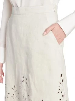 Chloé Eyelet Midi Skirt -Deals Chloé Store unnamed file 601