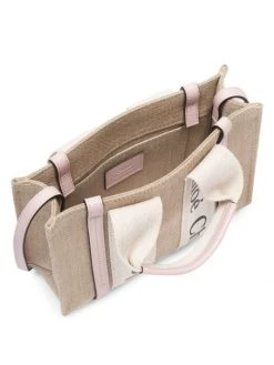 Chloé Mini Woody Canvas Tote -Deals Chloé Store unnamed file 615