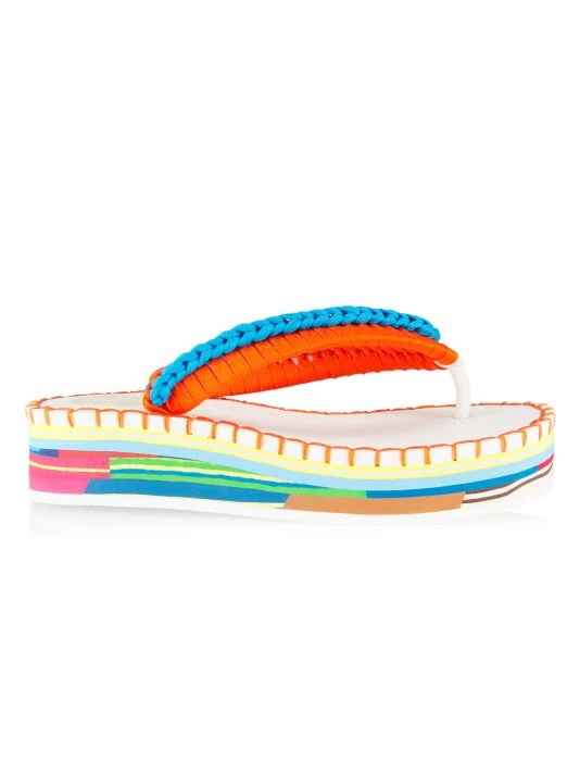 Chloé Lou Crochet Flip-Flops White 11 Chloé Lou Crochet Flip-Flops White - Image 9