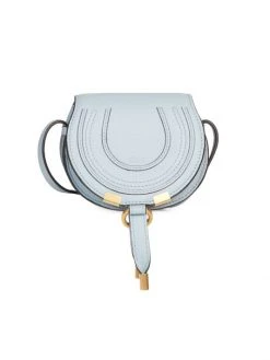 Chloé Mini Marcie Leather Saddle Bag