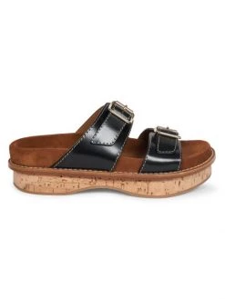 Chloé Marah Leather Sandals Tan