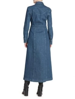 Chloé Denim Midi Dress -Deals Chloé Store unnamed file 67