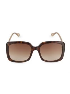 Chloé Esther 57MM Square Sunglasses