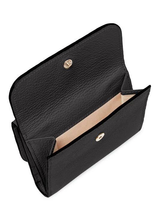 Chloé Mini Alphabet Tri-Fold Leather Wallet Cashmere 4 Chloé Mini Alphabet Tri-Fold Leather Wallet Cashmere - Image 2