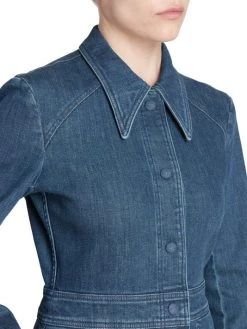 Chloé Denim Midi Dress -Deals Chloé Store unnamed file 68