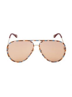 Chloé Vitto 63MM Aviator Sunglasses