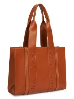Chloé Medium Woody Leather Tote 8 Chloé Medium Woody Leather Tote -Deals Chloé Store unnamed file 691