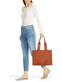 Chloé Medium Woody Leather Tote 9 Chloé Medium Woody Leather Tote -Deals Chloé Store unnamed file 692
