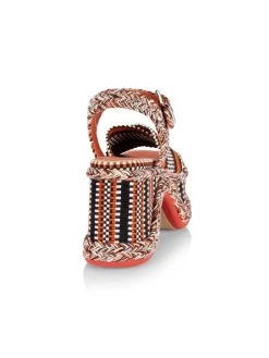 Chloé Meril Woven High-Heel Sandals -Deals Chloé Store unnamed file 715