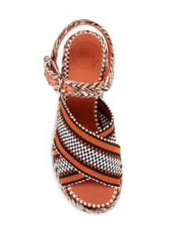 Chloé Meril Woven High-Heel Sandals -Deals Chloé Store unnamed file 717