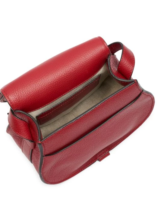 Chloé Small Marcie Leather Saddle Bag Sunflower Yellow 5 Chloé Small Marcie Leather Saddle Bag Sunflower Yellow - Image 3