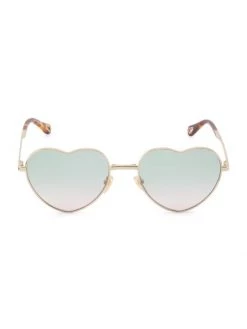 Chloé 60MM Heart Sunglasses