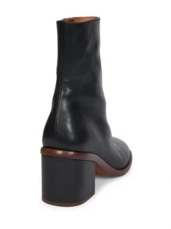 Chloé Meganne Leather Ankle Boots Black -Deals Chloé Store unnamed file 788
