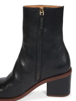 Chloé Meganne Leather Ankle Boots Black -Deals Chloé Store unnamed file 792