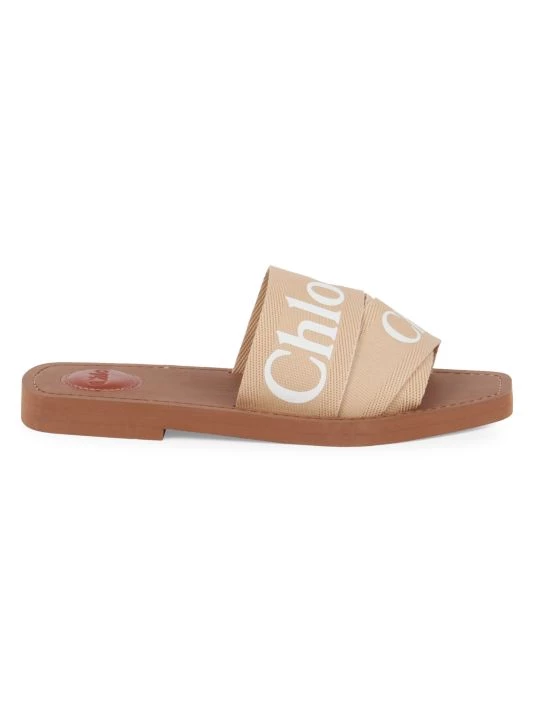 Chloé Woody Flat Sandals Delicate Pink 10 Chloé Woody Flat Sandals Delicate Pink - Image 9