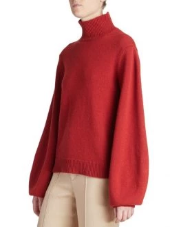 Chloé Balloon-Sleeve Cashmere Sweater -Deals Chloé Store unnamed file 801