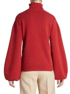 Chloé Balloon-Sleeve Cashmere Sweater -Deals Chloé Store unnamed file 802