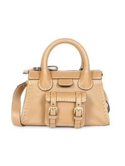 Chloé Mini Edith Leather Shoulder Bag Black -Deals Chloé Store unnamed file 81