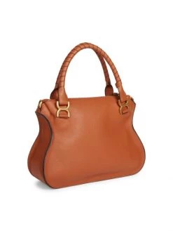 Chloé Medium Marcie Stitched Leather Satchel -Deals Chloé Store unnamed file 818