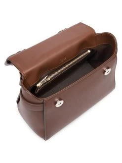 Chloé Small Nacha Leather Top Handle Bag Mocha Brown 10 Chloé Small Nacha Leather Top Handle Bag Mocha Brown -Deals Chloé Store unnamed file 828