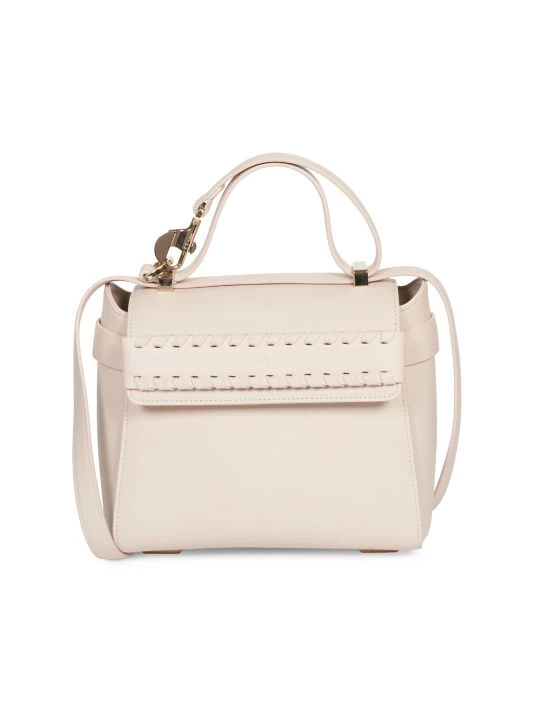 Chloé Small Nacha Leather Top Handle Bag Mocha Brown 8 Chloé Small Nacha Leather Top Handle Bag Mocha Brown - Image 6