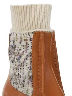 Chloé Leather Platform Ankle Boots -Deals Chloé Store unnamed file 844