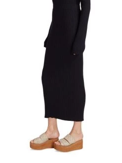 Chloé Rib-Knit Wool Skirt -Deals Chloé Store unnamed file 872