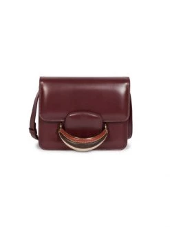 Chloé Kattie Leather Shoulder Clutch Bag Autumnal Brown -Deals Chloé Store unnamed file 885