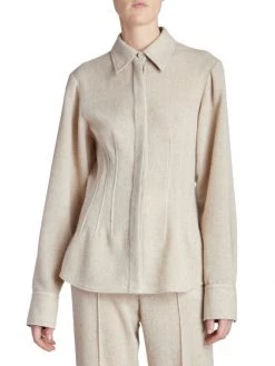 Chloé Wool & Cashmere Shirt -Deals Chloé Store unnamed file 904