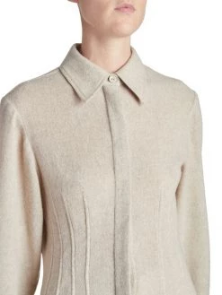 Chloé Wool & Cashmere Shirt -Deals Chloé Store unnamed file 907