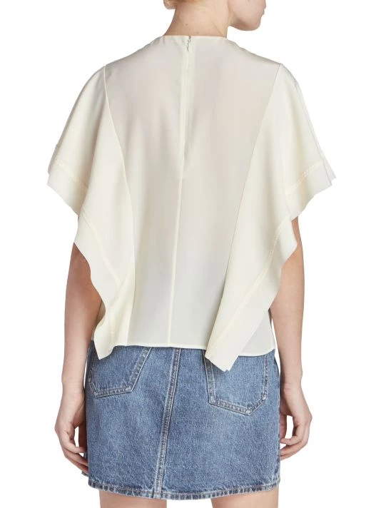 Chloé Layered Ruffle-Sleeve Blouse 7 Chloé Layered Ruffle-Sleeve Blouse - Image 5
