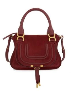 Chloé Small Marcie Suede Satchel