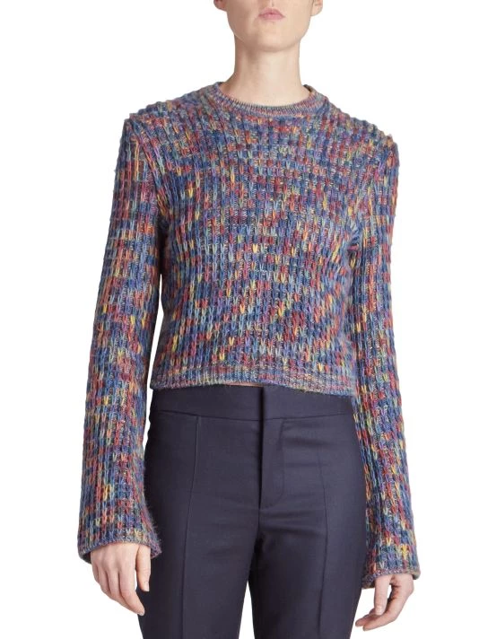 Chloé Rib-Knit Wool-Blend Sweater 5 Chloé Rib-Knit Wool-Blend Sweater - Image 3