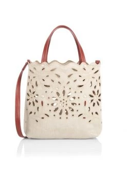 Chloé Small Kamilla Linen N/S Tote