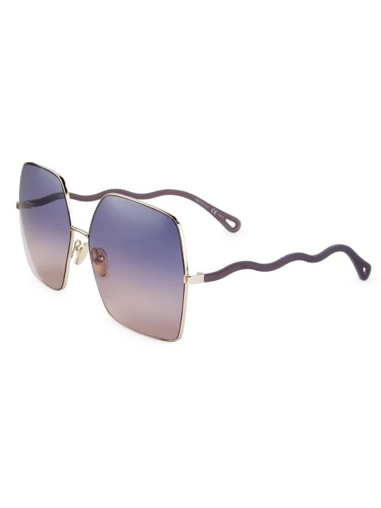 Chloé Noore 64MM Square Sunglasses 4 Chloé Noore 64MM Square Sunglasses - Image 2