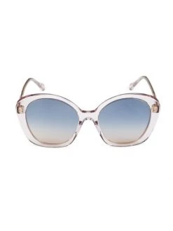 Chloé Xena 55MM Geometric Sunglasses